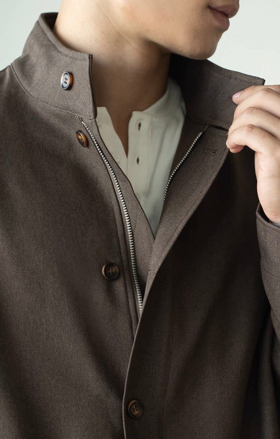 BUTTON JACKET