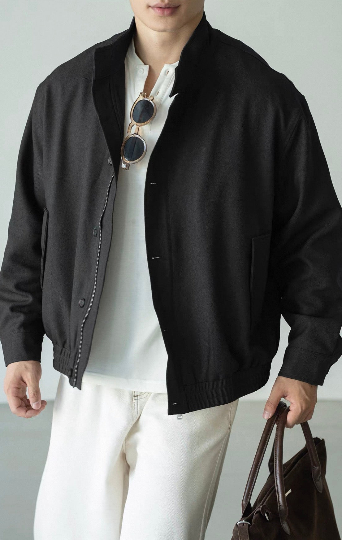 BUTTON JACKET