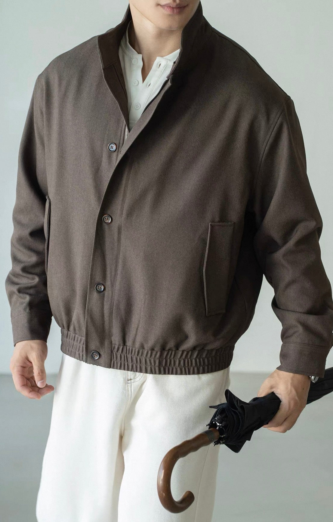 BUTTON JACKET
