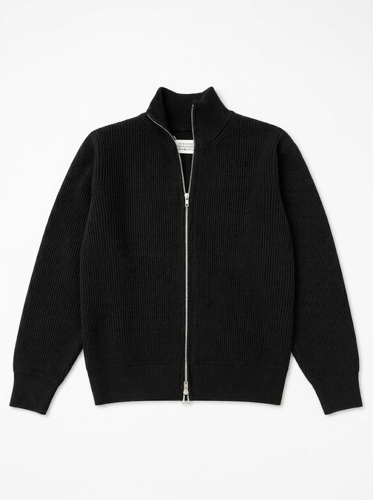RIBBED KNIT JACKET